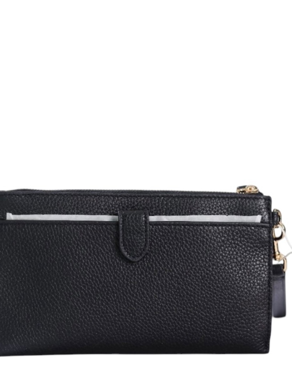 Tory Burch Chelsea Pebbled Leather Wristlet - Picture 3 of 12